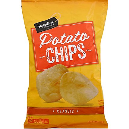 Signature SELECT Potato Chips Classic - 8 Oz - Image 2