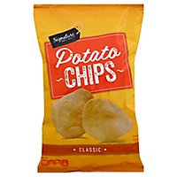 Signature SELECT Potato Chips Classic - 8 Oz - Image 1