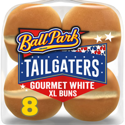 Ball Park Tailgaters Gourmet Extra Large Buns - 8 - 21 Oz
