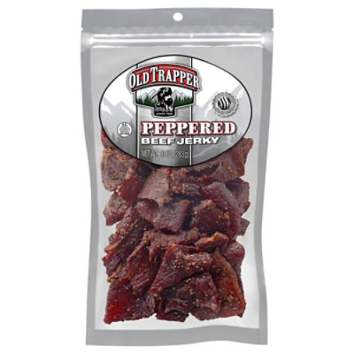 Old Trapper Beef Jerky Peppered - 10 Oz