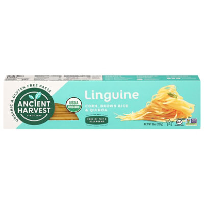 Ancient Harvest Supergrain Pasta Organic Gluten Free Quinoa Linguine Box 8 Oz Tom Thumb