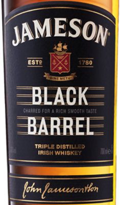 Jameson Whiskey Irish Triple Distilled Black Barrel 80 Proof - 750 Ml - Image 2