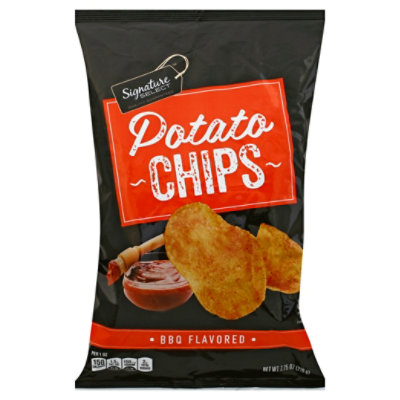Signature SELECT Potato Chips BBQ Flavor - 7.75 Oz