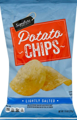 Signature SELECT Potato Chips Lightly Salted - 7.75 Oz - Image 2