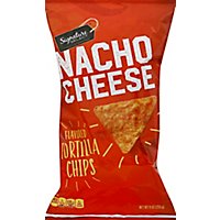 Signature SELECT Tortilla Chips Nacho Cheese - 9 Oz - Image 2