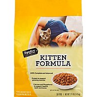 Signature Pet Care Cat Food Kitten Formula Bag - 3.15 Lb