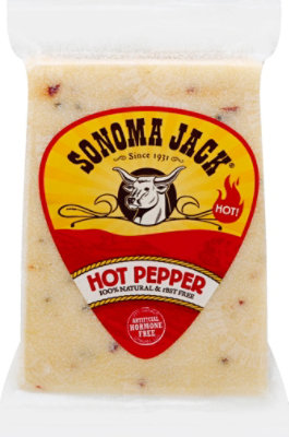Sonoma Jack Hot Pepper Cheese Wedge - 5.3 - Image 2