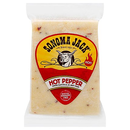 Hot Pepper Jack Wedge 5.3 - Each - Image 1