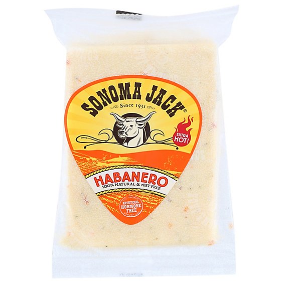 Sonoma Jack Habanero Cheese Wedge - 5.3 Oz