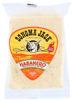 Sonoma Jack Habanero Cheese Wedge - 5.3 Oz