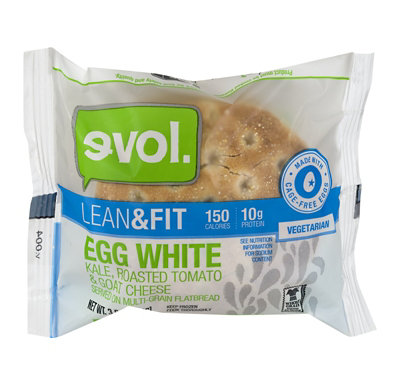 Evol Breakfast Sandwich Lean & Fit Egg White Kale Roasted Tomato & Goat Cheese - 3.6 Oz - Image 6