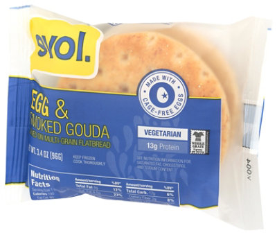 Evol Breakfast Sandwich Egg & Smoked Gouda - 3.4 Oz - Image 4