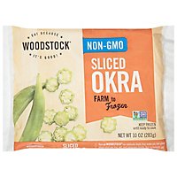 Woodstock Okra Sliced - 10 Oz - Image 2