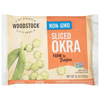 Woodstock Okra Sliced - 10 Oz - Image 2