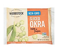 Woodstock Okra Sliced - 10 Oz