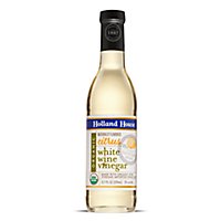 Holland House Organic Citrus Flavored White Wine Vinegar - 12.5 Fl. Oz. - Image 1