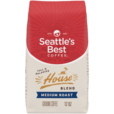 Seattles Best Coffee Ground Coffee House Blend Born In Seattle - 12 Oz - Image 1