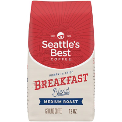 Seattles Best Coffee Coffee Ground Medium & Vibrant Breakfast Blend - 12 Oz - Image 1