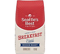 Seattles Best Coffee Coffee Ground Medium & Vibrant Breakfast Blend - 12 Oz