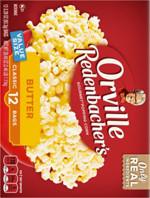 Orville Redenbacher's Butter Microwave Popcorn - 12-3.29 Oz - Image 6