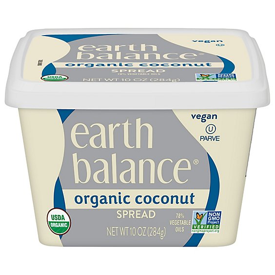 Earth Balance Organic Coconut Spread - 10 Oz