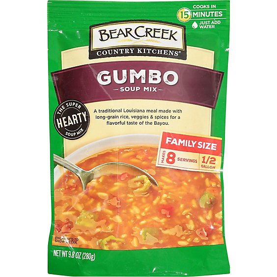 Bear Creek Soup Mix Gumbo - 9.8 Oz