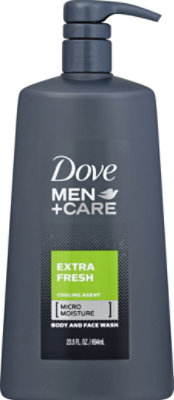 Dove Men+Care Body + Face Wash Extra Fresh - 23.5 Fl. Oz. - Image 2