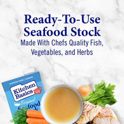 Kitchen Basics Original Seafood Stock Carton - 32 Oz - Image 3