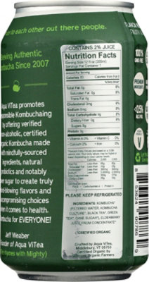 Aqua ViTea Kombucha Elderberry - 12 Fl Oz - Image 6