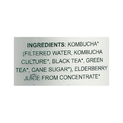 Aqua ViTea Kombucha Elderberry - 12 Fl Oz - Image 5
