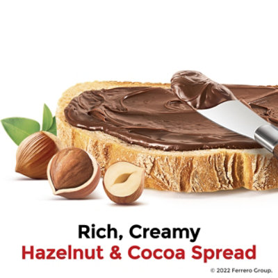 Nutella Hazelnut Spread with Cocoa for Breakfast - 35.3 Oz Jar - Image 2