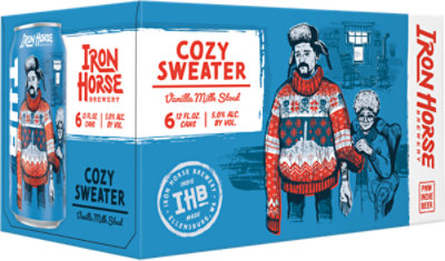 Iron Horse Brewery Beer High Five Hefe In Cans - 6-12 Fl. Oz.