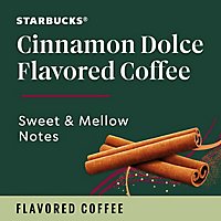 Starbucks 100% Arabica Naturally Flavored Cinnamon Dolce K Cup Coffee Pods Box 10 Count - Each - Image 2