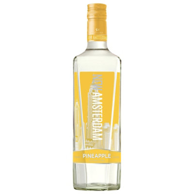 New Amsterdam Vodka Five Times Distilled Flavored Pineapple 80 Proof - 750 Ml - Image 3