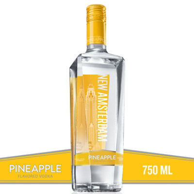 New Amsterdam Vodka Five Times Distilled Flavored Pineapple 80 Proof - 750 Ml - Image 2