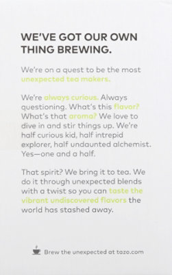 TAZO Tea Bags Green Tea Green Ginger - 20 Count - Image 3