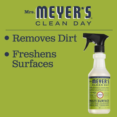 Mrs. Meyer’s Clean Day Lemon Verbena Multi-Surface Everyday Cleaner - 16 Fl. Oz. - Image 5