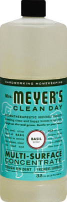 Mrs. Meyers Clean Day Multi-Surface Concentrate Basil Scent 32 ounce bottle - Image 2