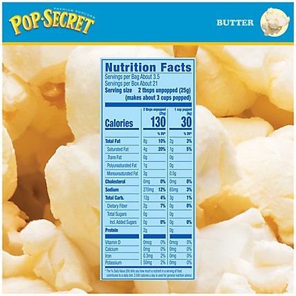 Pop Secret Microwave Popcorn Premium Butter Box - 6-3.2 Oz - Image 5