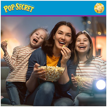 Pop Secret Microwave Popcorn Premium Movie Theater Butter Pop-and-Serve Bags - 6-3.2 Oz - Image 3