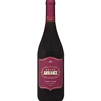 Belle Ambiance Wine Pinot Noir California - 750 Ml - Image 2
