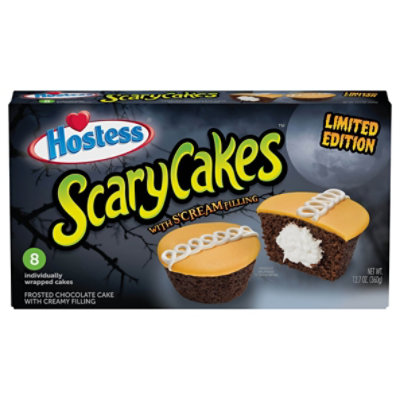 Hostess Scarycakes Cupcakes - 8 Count