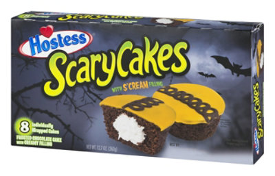 Hostess Scarycakes Cupcakes 8 Count - 12.7 Oz - Image 2
