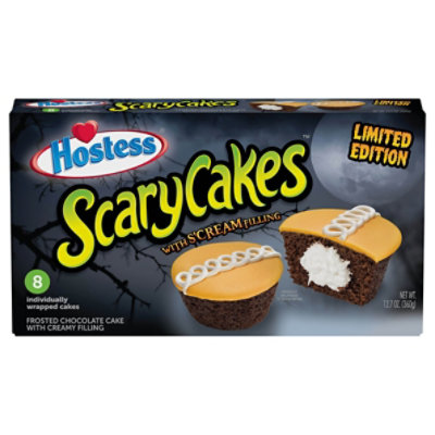 Hostess Scarycakes Cupcakes 8 Count - 12.7 Oz - Image 1