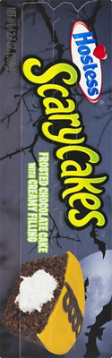 Hostess ScaryCakes Cupcakes Chocolate Snack Cakes with Creamy Filling - 8 Count - Image 3