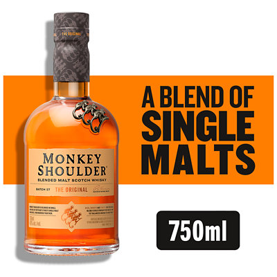 Monkey Shoulder Scotch 86 Proof - 750 Ml - Image 1