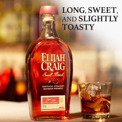 Elijah Craig Small Batch Straight Bourbon - 750 Ml - Image 2