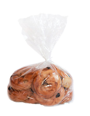 Cinnamon Raisin Jr Bagels 8 Count - Each - Image 1