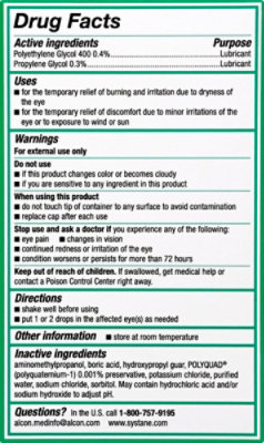 Systane Ultra Lubricant Eye Drops Twin Pack - 2-10 Ml - Image 2