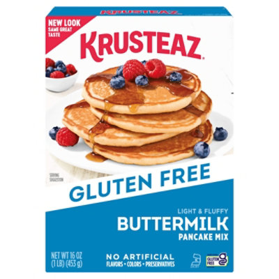 Krusteaz Gluten Free Buttermilk Pancake Mix - 16 Oz - Safeway